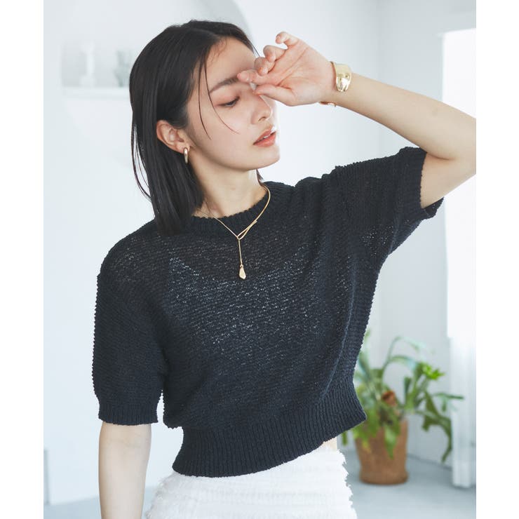 コンパクトシアーニットプルオーバー | VIS  | 詳細画像20 