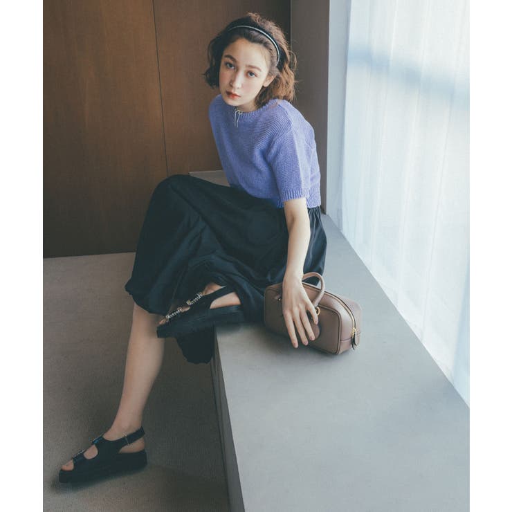 コンパクトシアーニットプルオーバー | VIS  | 詳細画像3 