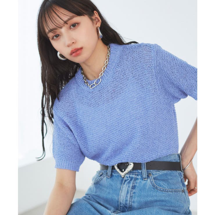 コンパクトシアーニットプルオーバー | VIS  | 詳細画像43 