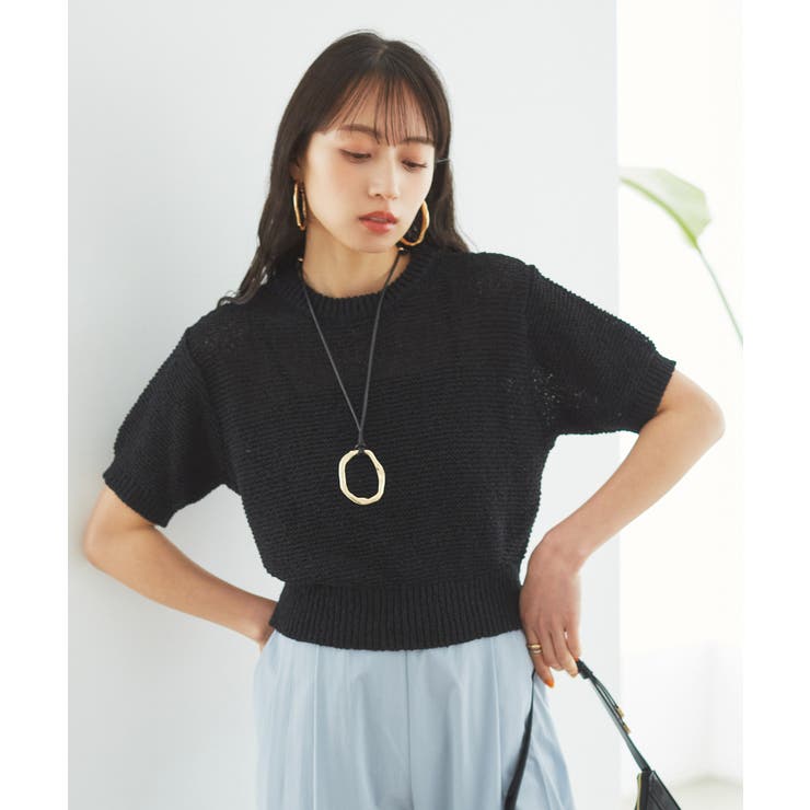 コンパクトシアーニットプルオーバー | VIS  | 詳細画像45 