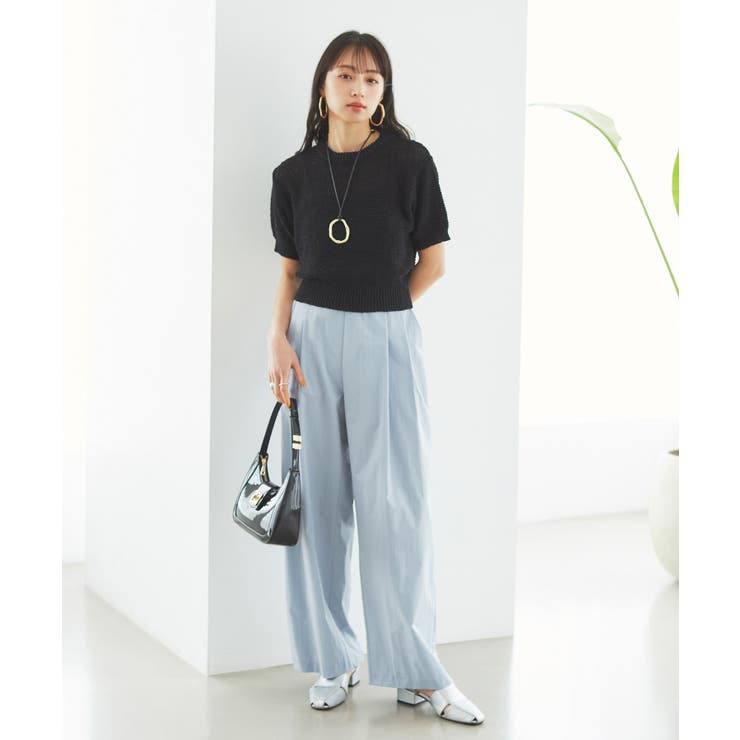 コンパクトシアーニットプルオーバー | VIS  | 詳細画像46 