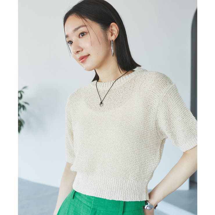 コンパクトシアーニットプルオーバー | VIS  | 詳細画像6 