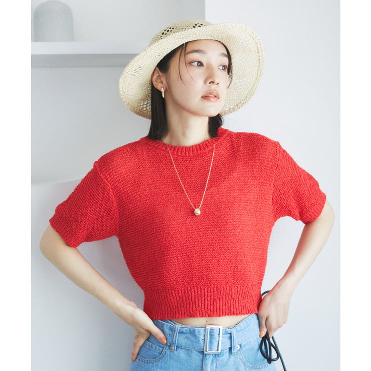 コンパクトシアーニットプルオーバー | VIS  | 詳細画像9 