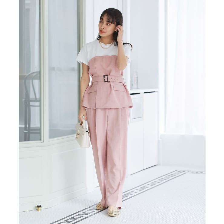 【接触冷感・洗える】美easyコルセットドッキングプルオーバー | VIS  | 詳細画像10 