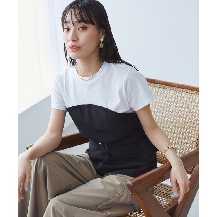 【接触冷感・洗える】美easyコルセットドッキングプルオーバー | VIS  | 詳細画像13 