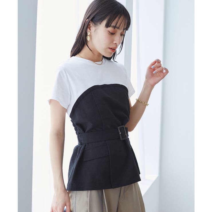 【接触冷感・洗える】美easyコルセットドッキングプルオーバー | VIS  | 詳細画像14 