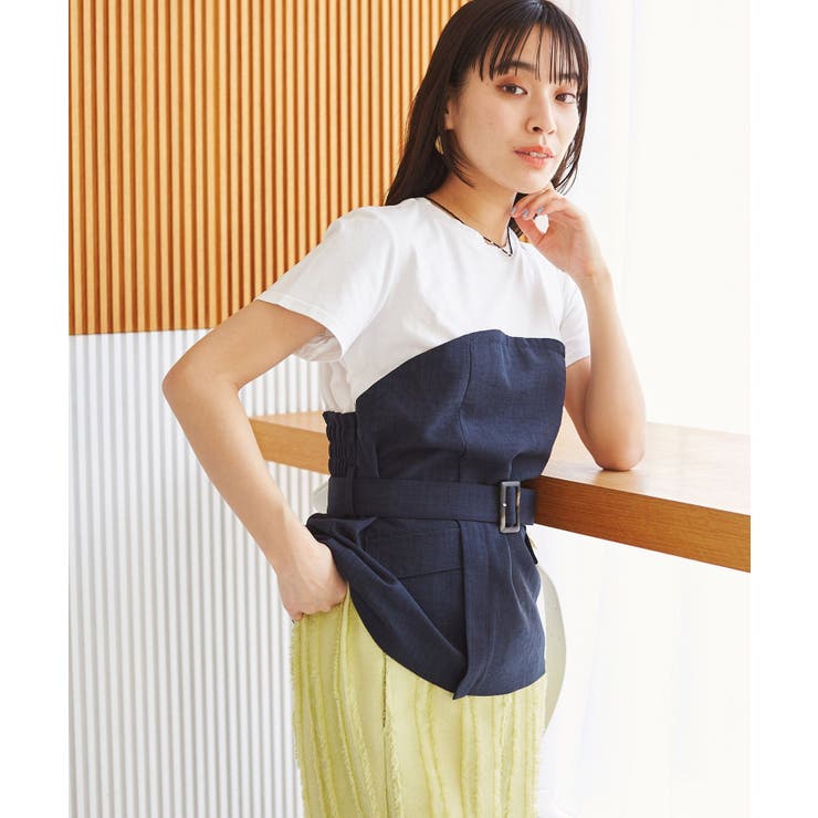 【接触冷感・洗える】美easyコルセットドッキングプルオーバー | VIS  | 詳細画像17 