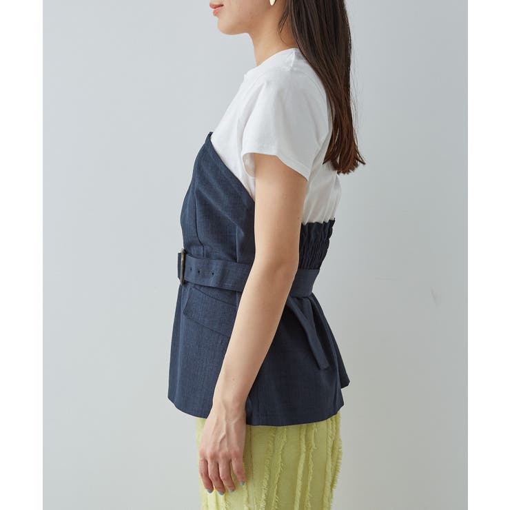 【接触冷感・洗える】美easyコルセットドッキングプルオーバー | VIS  | 詳細画像23 