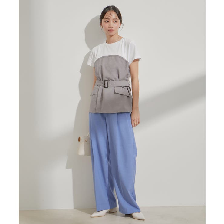 【接触冷感・洗える】美easyコルセットドッキングプルオーバー | VIS  | 詳細画像37 