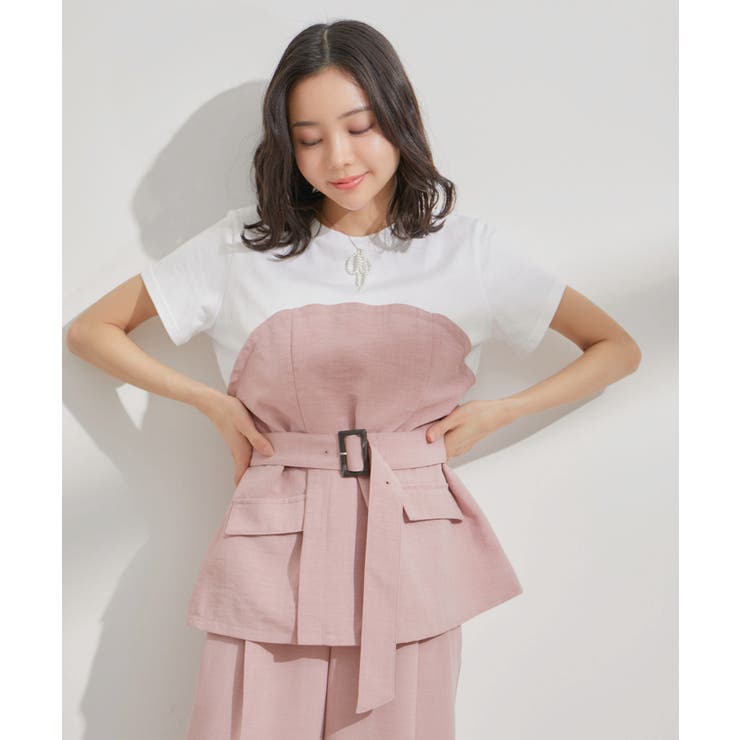 【接触冷感・洗える】美easyコルセットドッキングプルオーバー | VIS  | 詳細画像43 