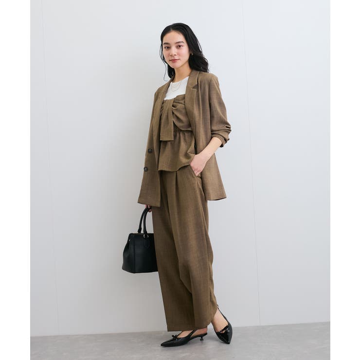 【新色追加】【美easy】ねじりリボンTシャツドッキングプルオーバー【接触冷感 … | VIS  | 詳細画像10 