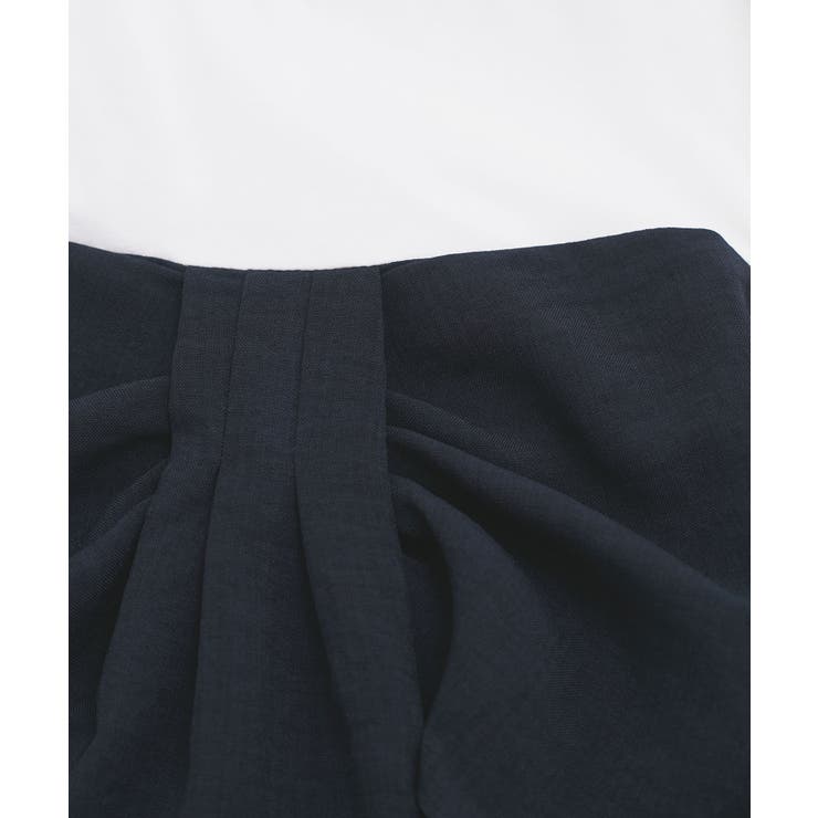 【新色追加】【美easy】ねじりリボンTシャツドッキングプルオーバー【接触冷感 … | VIS  | 詳細画像39 