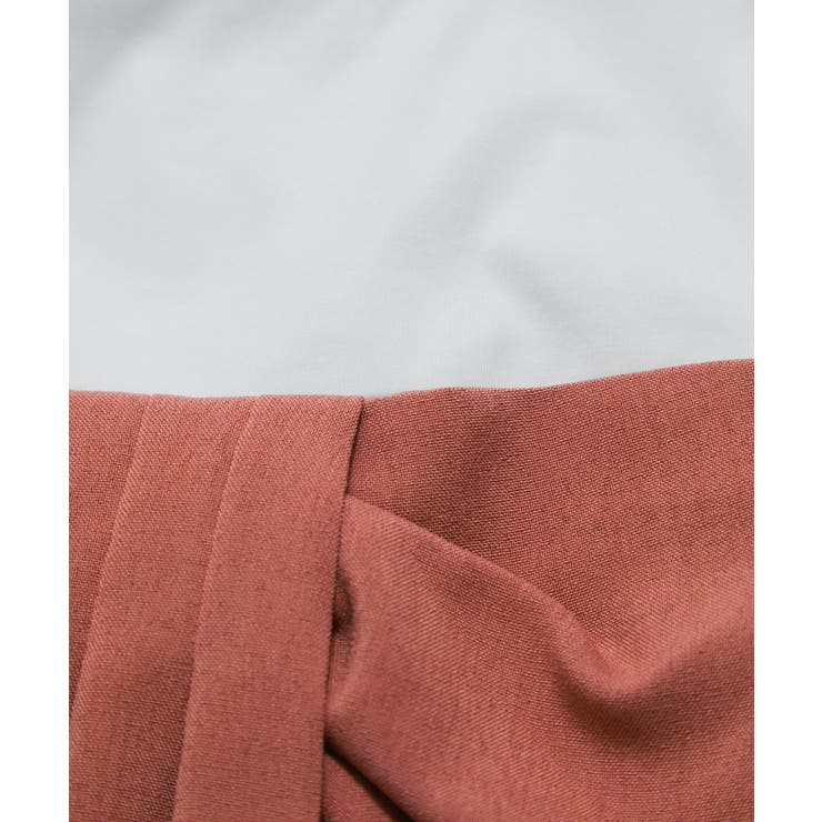 【新色追加】【美easy】ねじりリボンTシャツドッキングプルオーバー【接触冷感 … | VIS  | 詳細画像44 