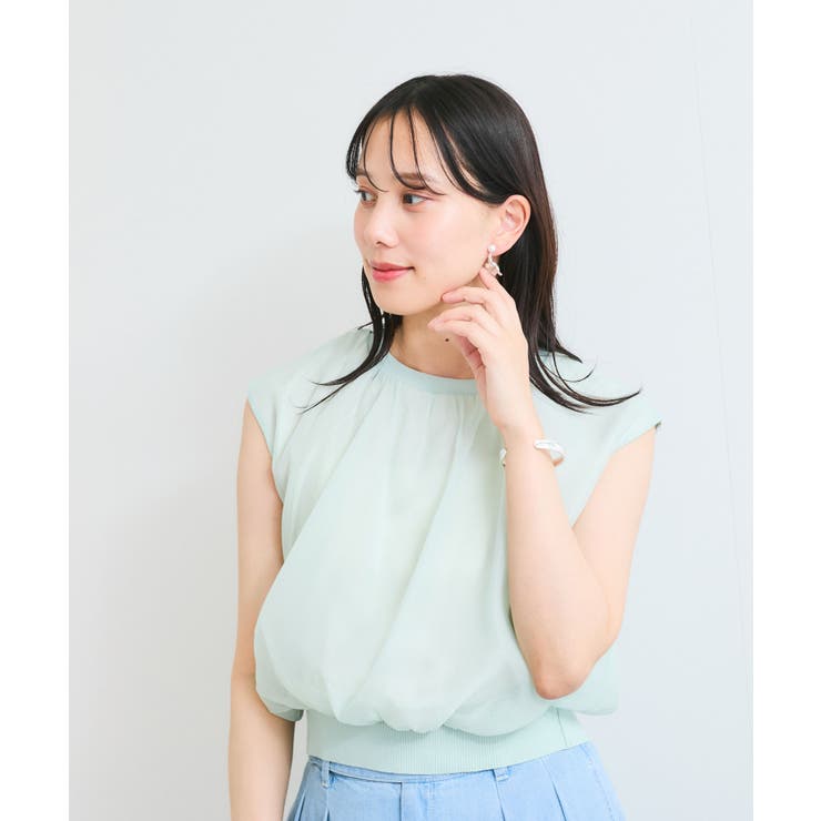 【接触冷感】楊柳シアードッキングカットプルオーバー | VIS  | 詳細画像18 