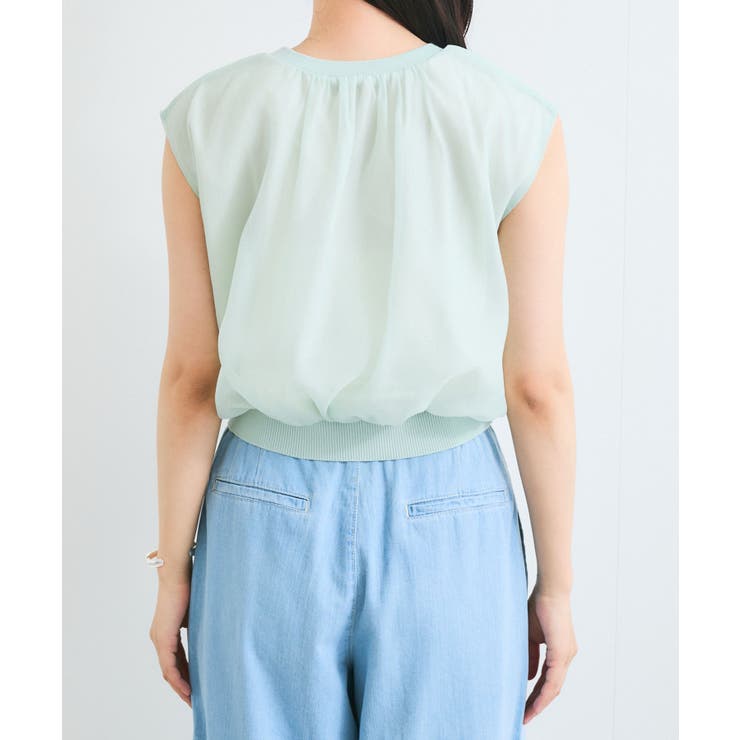 【接触冷感】楊柳シアードッキングカットプルオーバー | VIS  | 詳細画像23 