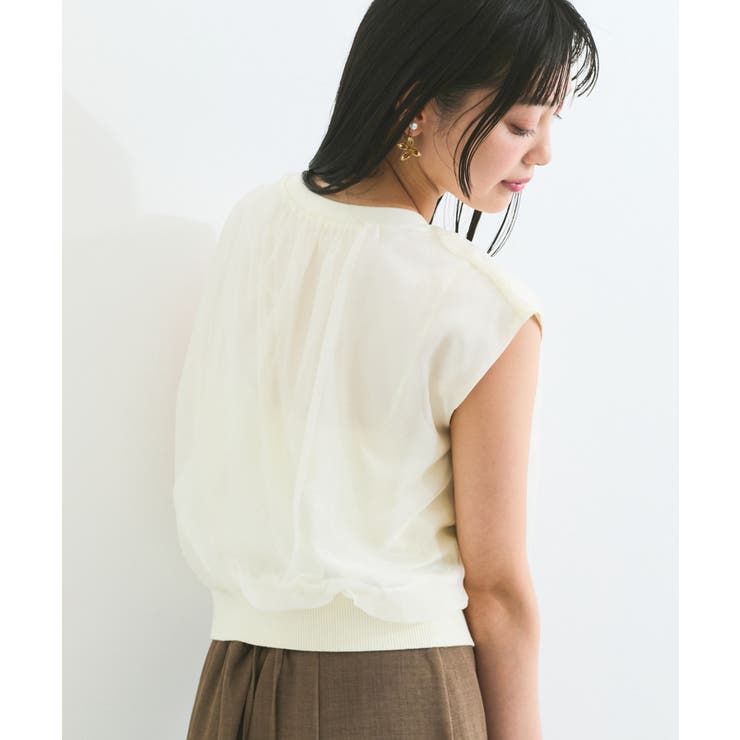 【接触冷感】楊柳シアードッキングカットプルオーバー | VIS  | 詳細画像3 