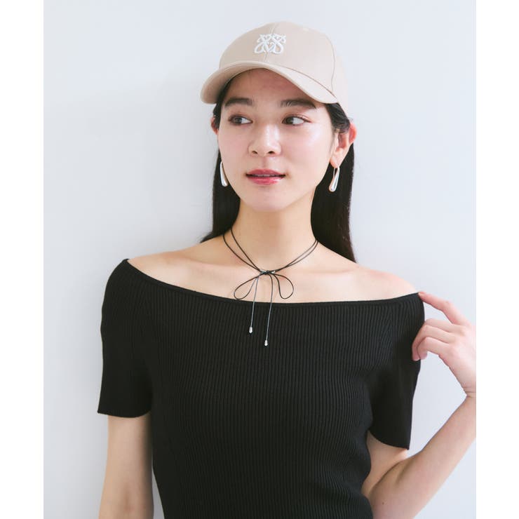 ワイドスクエアネックニット | VIS  | 詳細画像14 