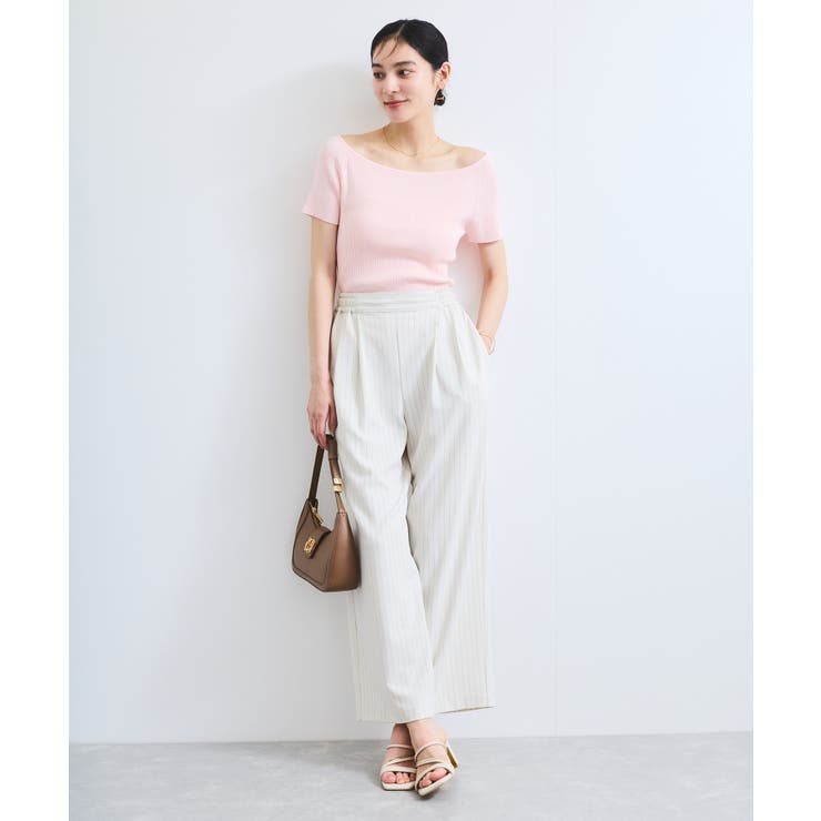 ワイドスクエアネックニット | VIS  | 詳細画像2 