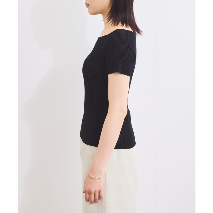 ワイドスクエアネックニット | VIS  | 詳細画像22 