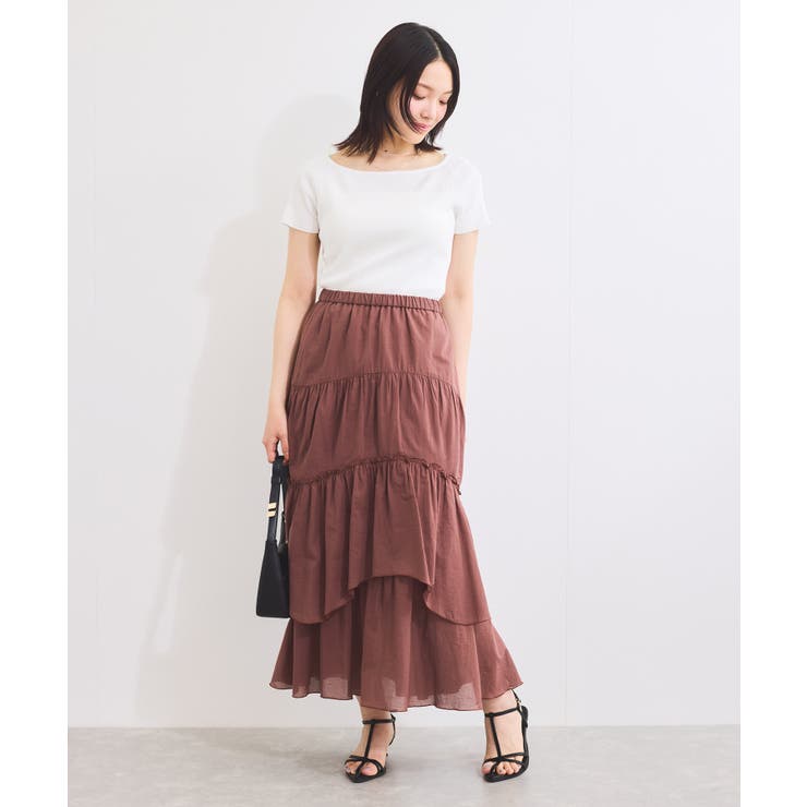 ワイドスクエアネックニット | VIS  | 詳細画像31 