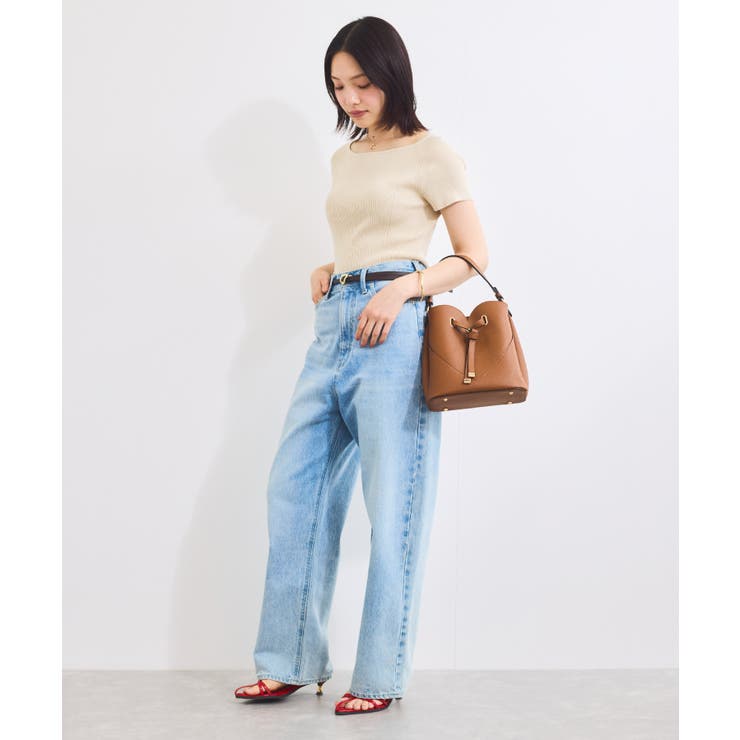 ワイドスクエアネックニット | VIS  | 詳細画像33 