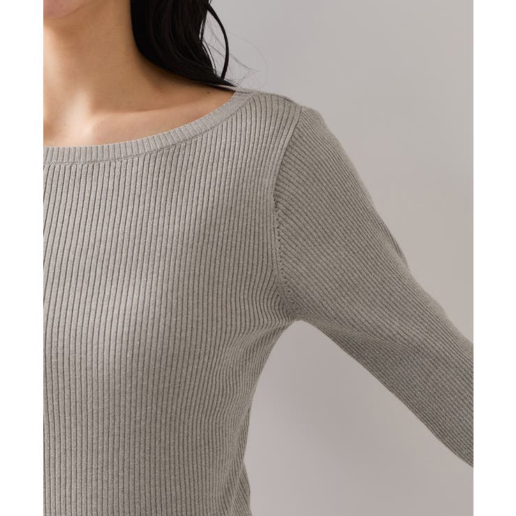 袖口レース編みニットプルオーバー | VIS  | 詳細画像28 