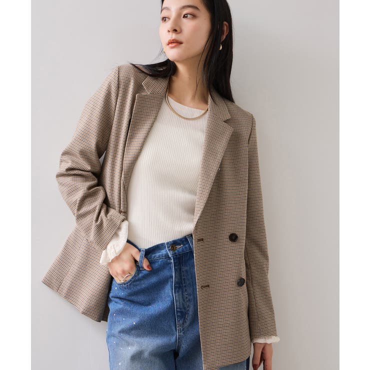 袖口レース編みニットプルオーバー | VIS  | 詳細画像3 