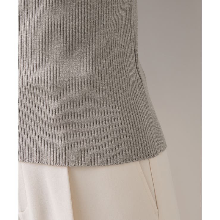 袖口レース編みニットプルオーバー | VIS  | 詳細画像30 