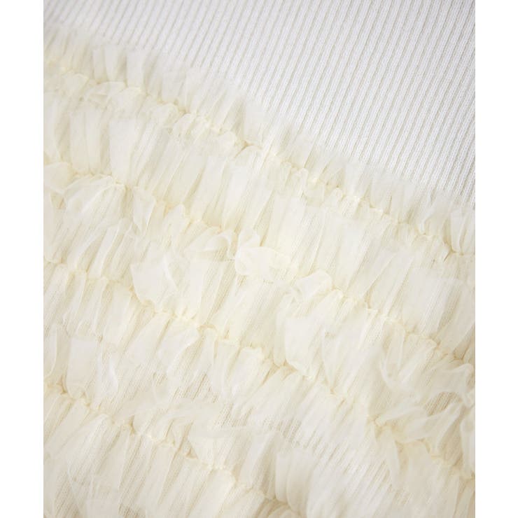 チュールフリルドッキングニット/イージーケア | VIS  | 詳細画像30 