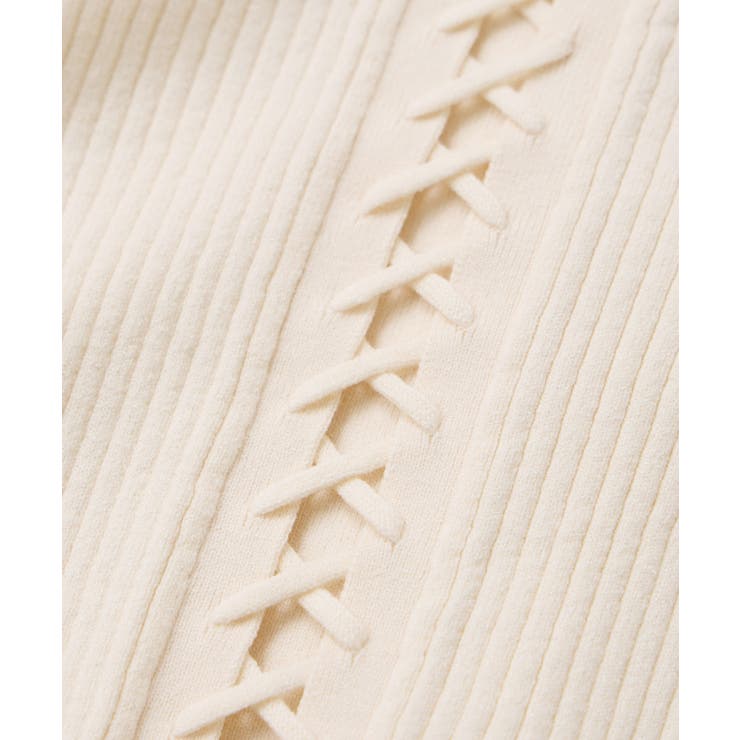 レースアップリブニット | VIS  | 詳細画像29 