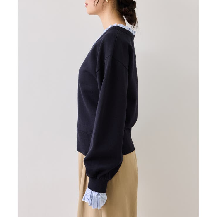 フリルドッキングニットプルオーバー | VIS  | 詳細画像24 