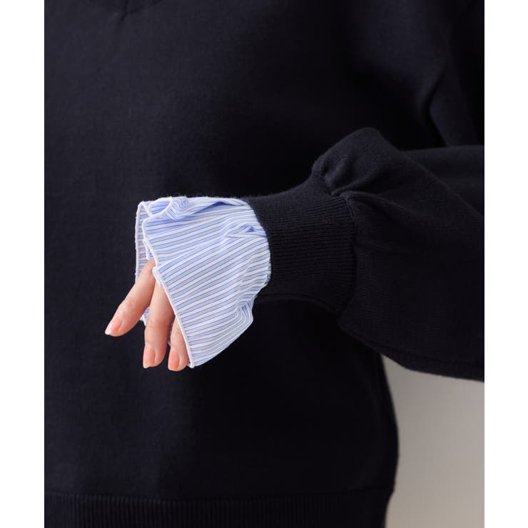 フリルドッキングニットプルオーバー | VIS  | 詳細画像29 