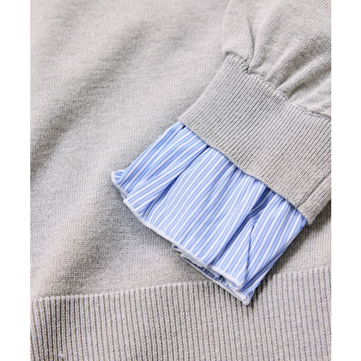 フリルドッキングニットプルオーバー | VIS  | 詳細画像30 