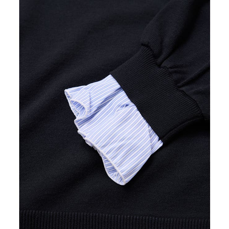 フリルドッキングニットプルオーバー | VIS  | 詳細画像32 