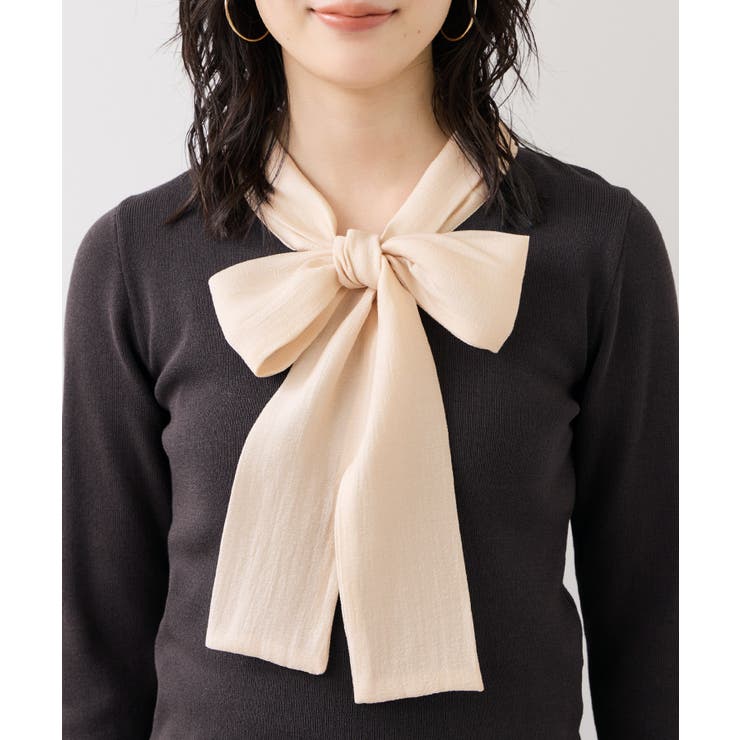 バイカラーリボンドッキングニット | VIS  | 詳細画像23 