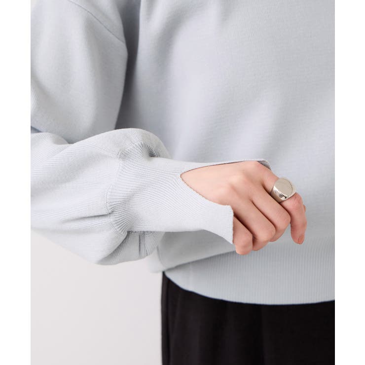 Vネックレースプルオーバー | VIS  | 詳細画像26 