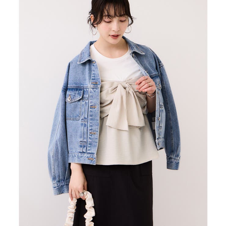 美easyリネンライクリボンビスチェトップス イージーケア 接触冷感 | VIS  | 詳細画像24 