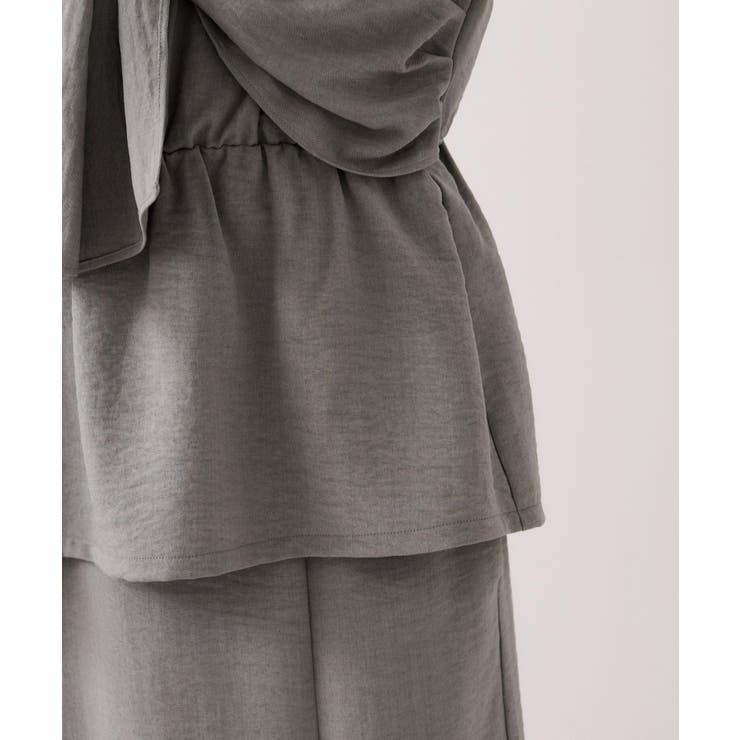 美easyリネンライクリボンビスチェトップス イージーケア 接触冷感 | VIS  | 詳細画像30 