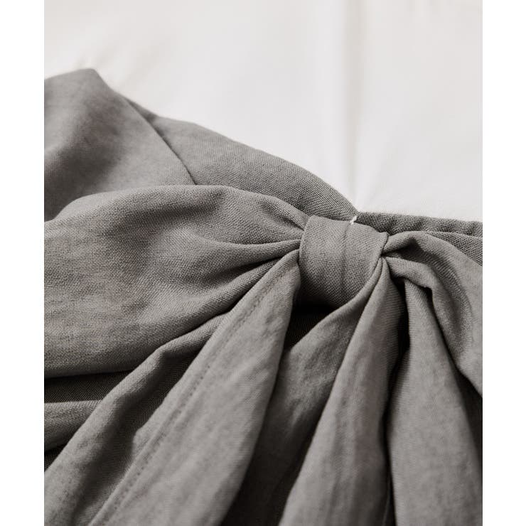 美easyリネンライクリボンビスチェトップス イージーケア 接触冷感 | VIS  | 詳細画像31 