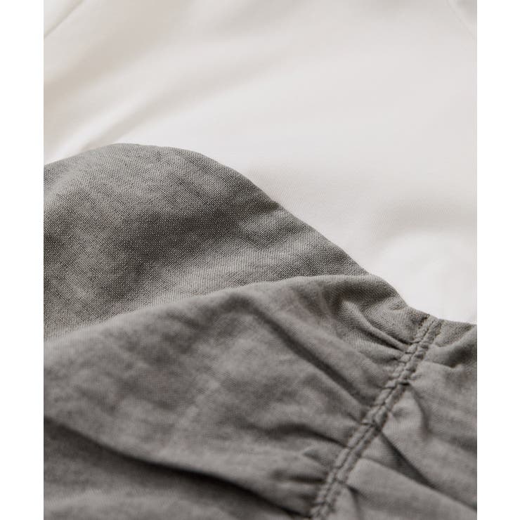 【WEB限定】美easyリネンライクシャーリングビスチェドッキングトップス イー… | VIS  | 詳細画像32 