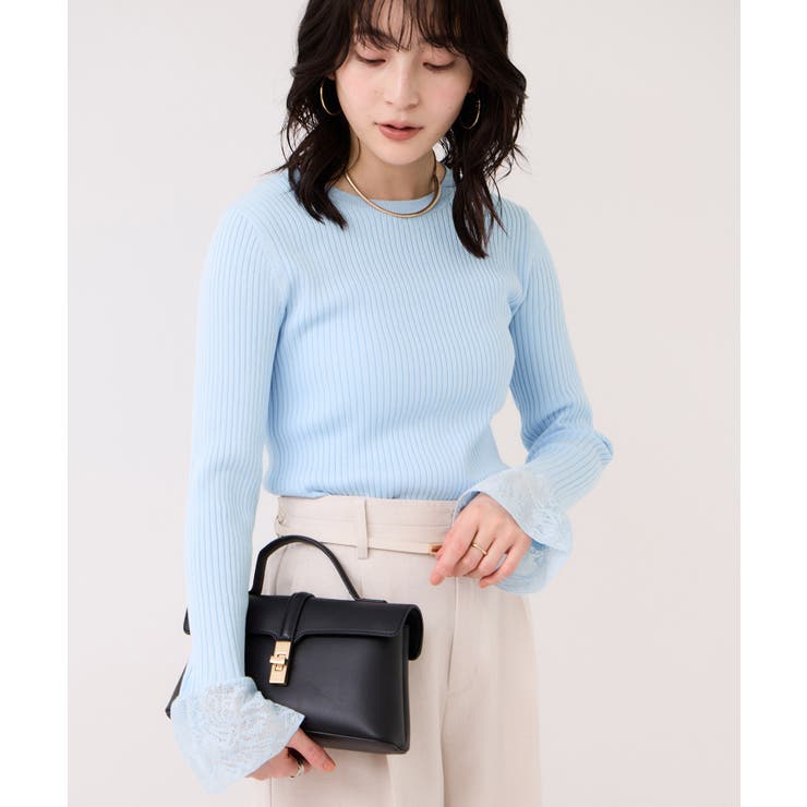 レース編みドッキングニット | VIS  | 詳細画像16 