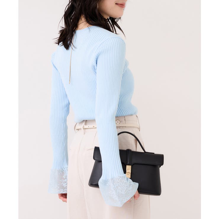 レース編みドッキングニット | VIS  | 詳細画像19 