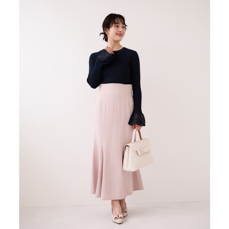 レース編みドッキングニット | VIS  | 詳細画像8 