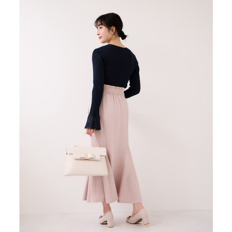 レース編みドッキングニット | VIS  | 詳細画像9 