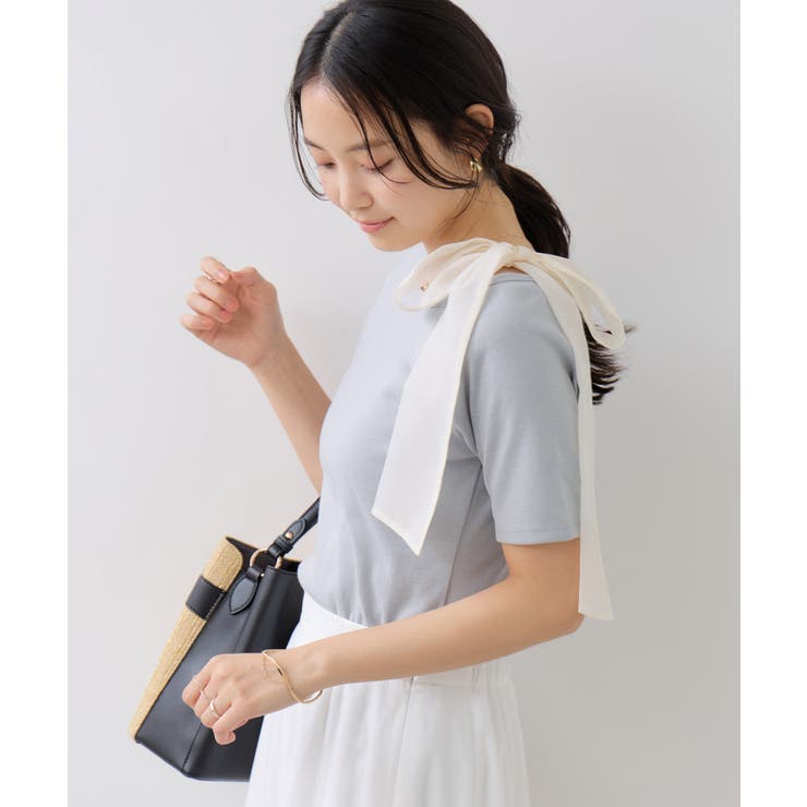 肩リボンTシャツ | VIS  | 詳細画像11 
