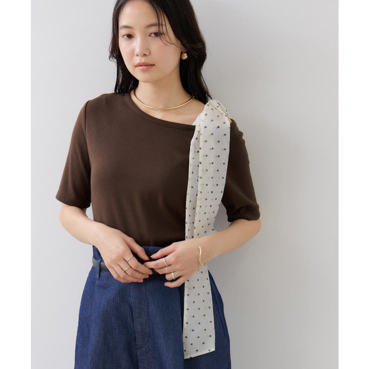 肩リボンTシャツ | VIS  | 詳細画像18 