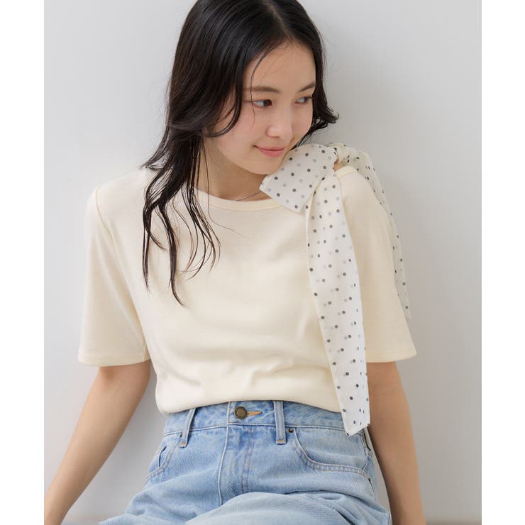 肩リボンTシャツ | VIS  | 詳細画像4 