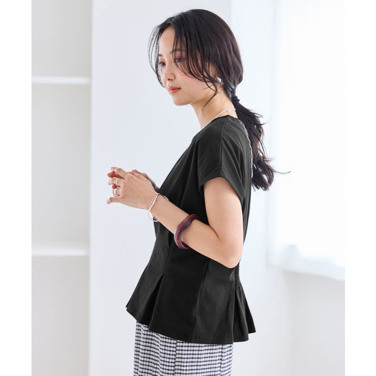 ウエストタックデザインTシャツ | VIS  | 詳細画像8 