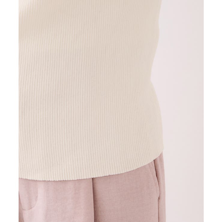 ドレープオフショルダーリブニット/イージーケア | VIS  | 詳細画像32 