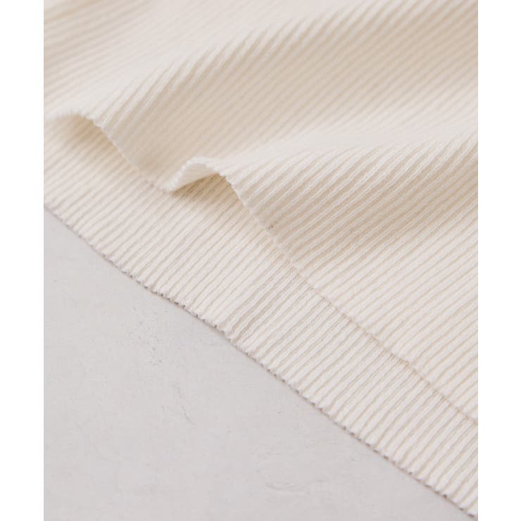 ドレープオフショルダーリブニット/イージーケア | VIS  | 詳細画像38 